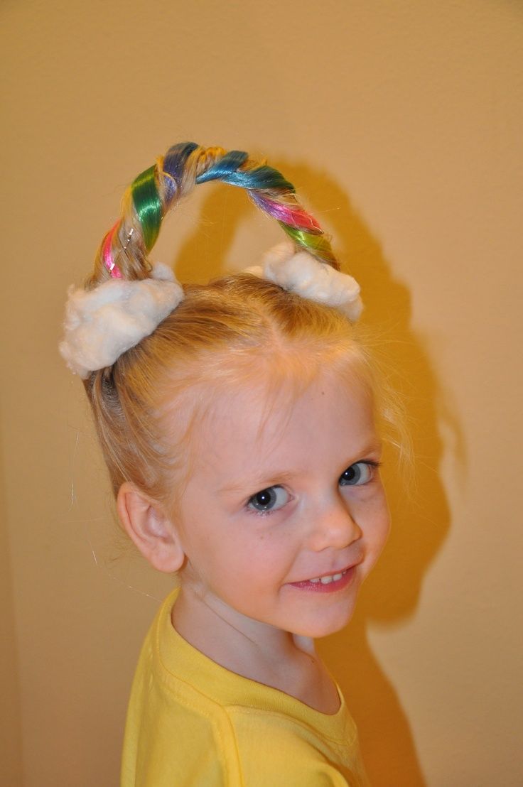 Crazy Hair Day at School for Girls and Boys | Stay At Home Mum