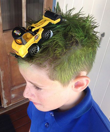 Ideas for Crazy Hair Day at School for Girls and Boys | Stay At Home Mum