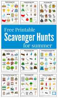 Scavenger Hunts For Kids Stay At Home Mum