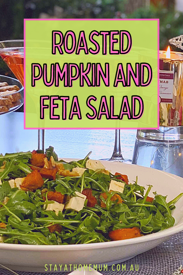 Roasted Pumpkin and Feta Salad | Stay at Home Mum.com.au