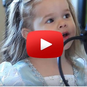 Three-Year-Old Girl’s Amazing Rendition of Part of Your World