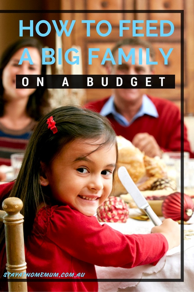 How To Feed A Big Family On A Budget | Stay at Home Mum