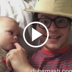 Dad and Baby Boy Dubsmashing To Their Heart’s Content