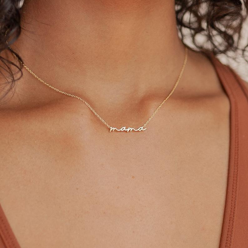 Dainty Mama Necklace | Stay At Home Mum 