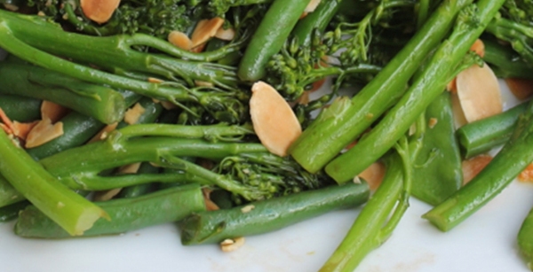 Broccolini and Bean Salad with Toasted Almonds 1 | Stay at Home Mum.com.au