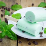 Homemade Mint Choc Chip Yoghurt Ice Cream Pops | Stay at Home Mum.com.au