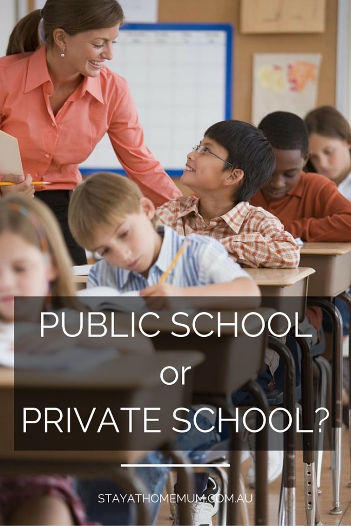 Public School vs. Private School | Stay At Home Mum