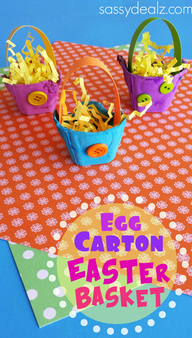 egg carton easter basket craft | Stay at Home Mum.com.au