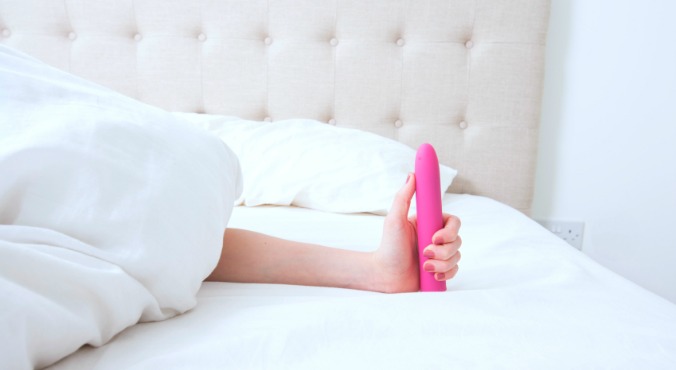 woman holding vibrator 1 | Stay at Home Mum.com.au