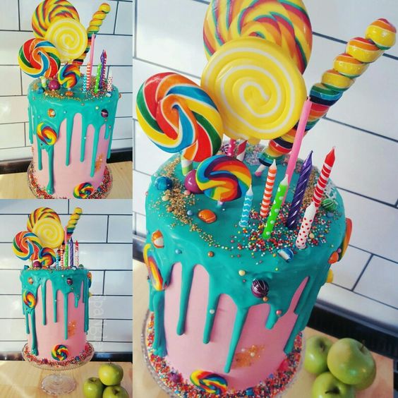 Girl Birthday Cakes On Pinterest Teen Birthday Cakes Monster Cool