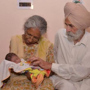 Indian Woman in Her 70s Gives Birth to Baby Boy