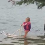 Baby Girl Is World's Youngest Water Skier | Stay at Home Mum