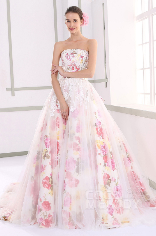 Floral Wedding Dress from Cocomelody | Stay at Home Mum