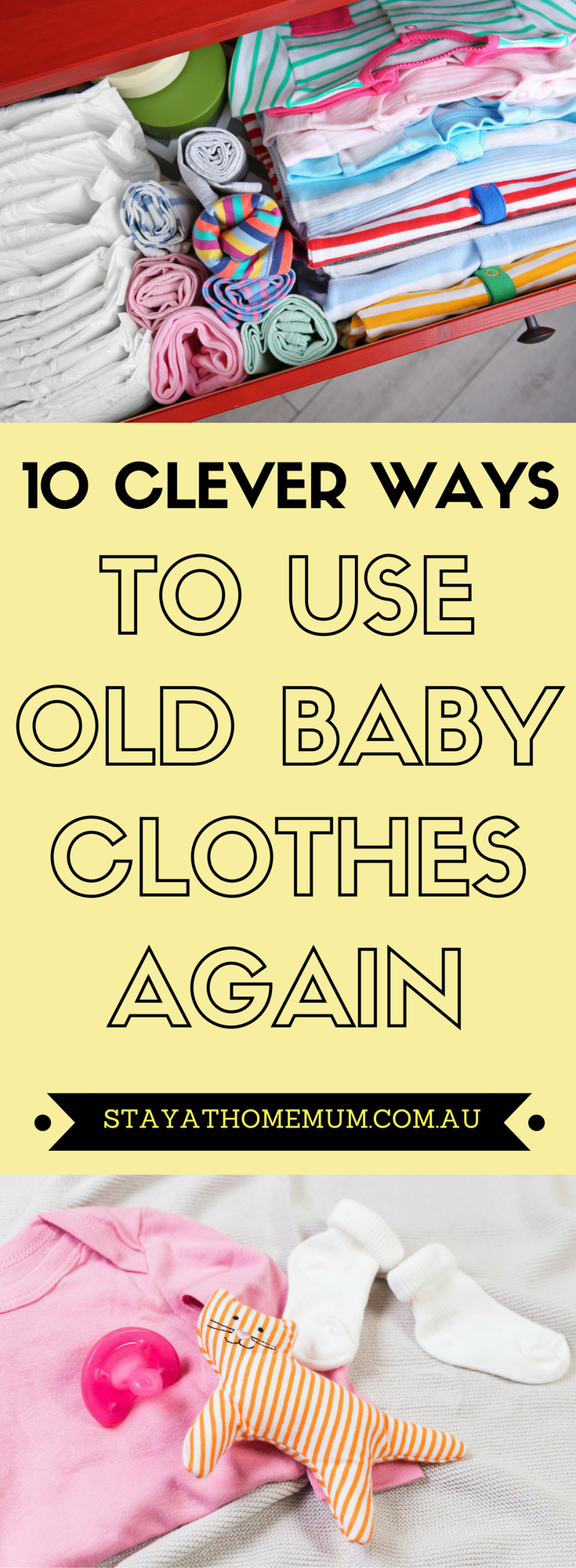 10 Clever Ways To Use Old Baby Clothes Again Stay at Home Mum