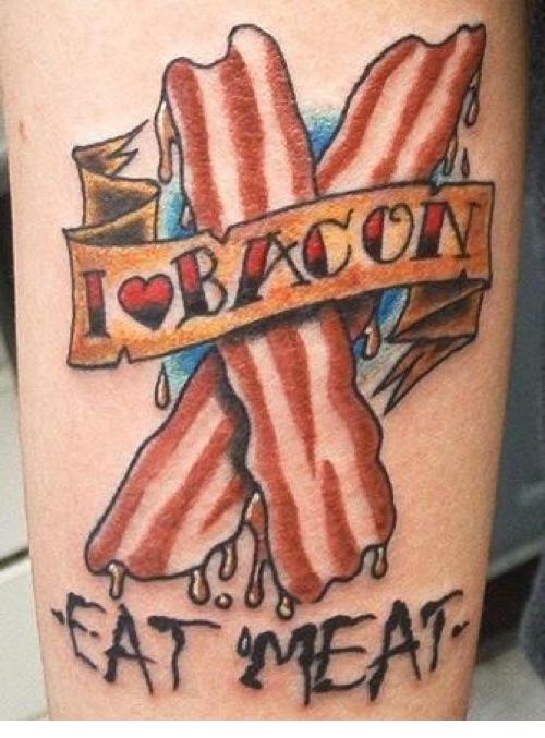 Bacon tattoo | Stay at Home Mum