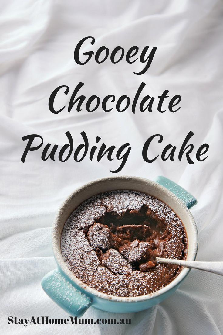 Gooey Chocolate Pudding Cake Pinnable