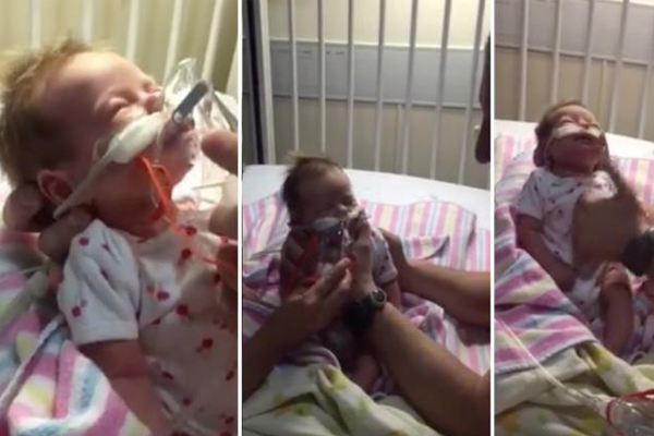 Mum Shares Heartbreaking Video of Five-Week-Old Daughter With Whooping Cough