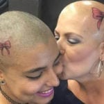 Mum and Daughter Get Matching Tattoo on Scalp in Fight Against Breast Cancer | Stay at Home Mum