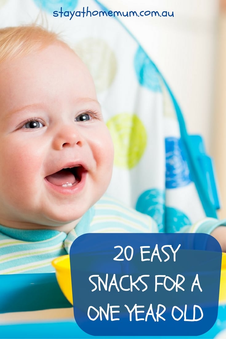 20 Easy Snacks for a One Year Old (1)