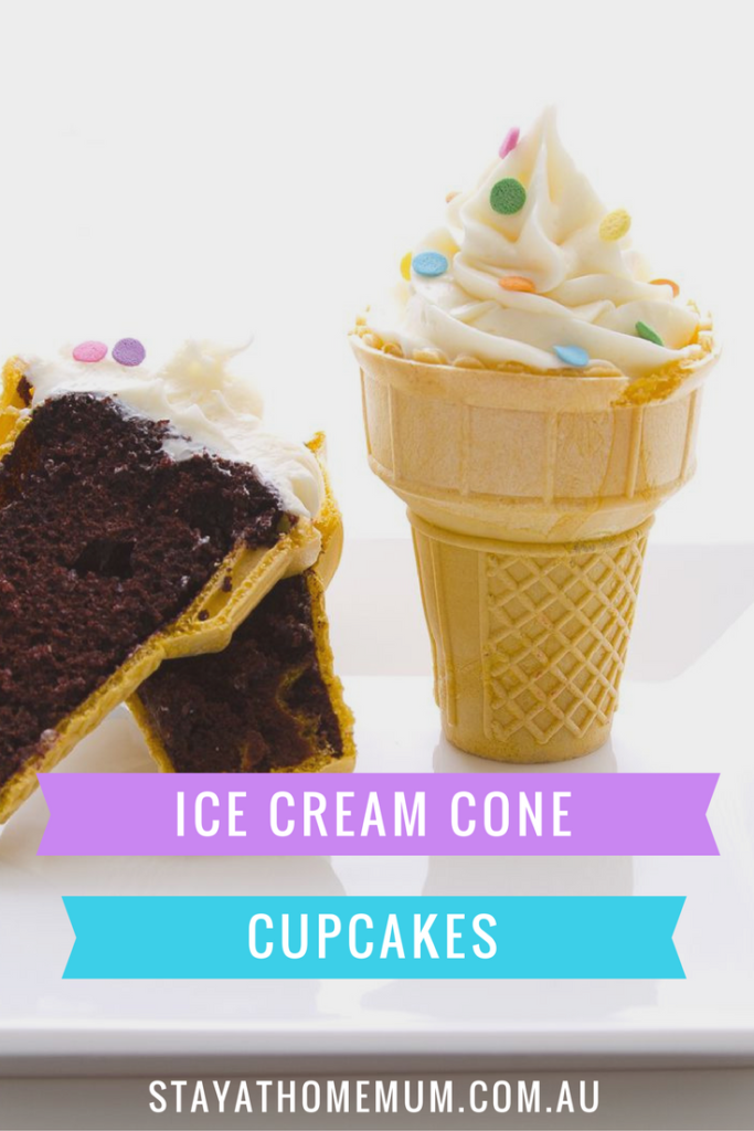 Ice cream Cone Cupcakes | Stay at Home Mum.com.au