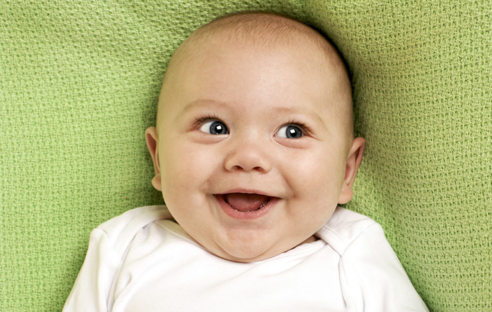 MI laugh Irish baby names green iStock | Stay at Home Mum.com.au