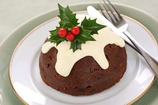 Traditional Steamed Christmas Pudding