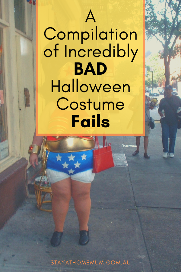 Bad Halloween Costume Fails | Stay at Home Mum
