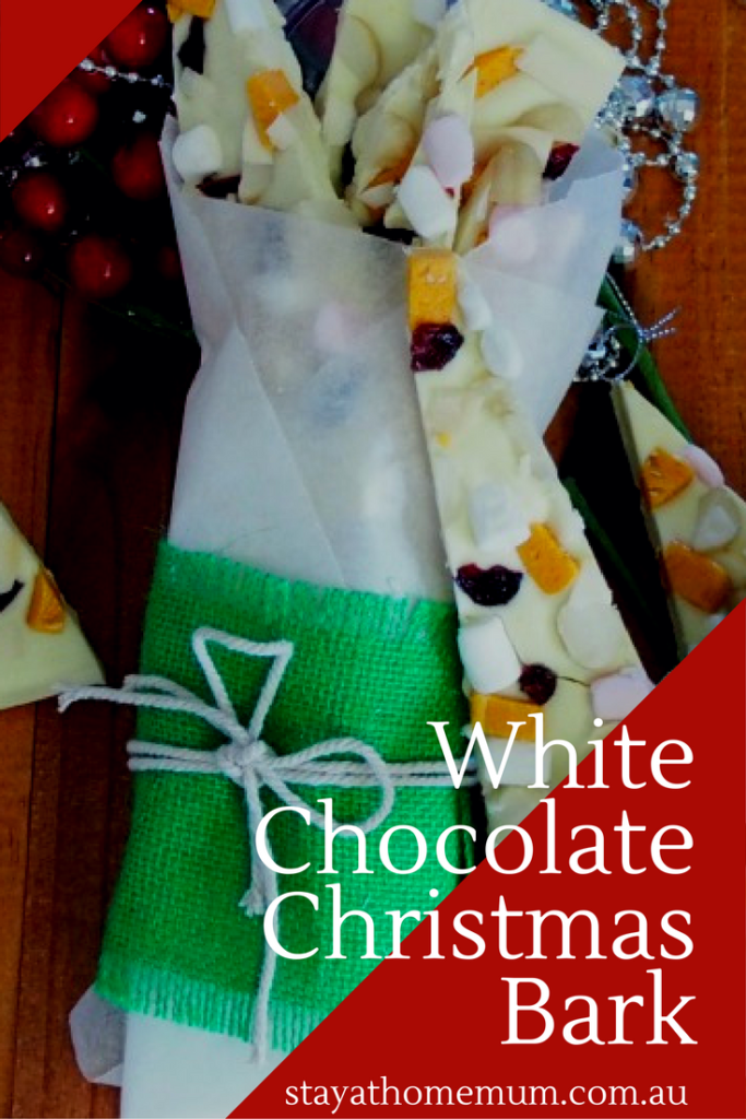 White Chocolate Christmas Bark | Stay at Home Mum.com.au