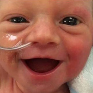 Baby Freya – The World’s Happiest Five-Day-Old Baby