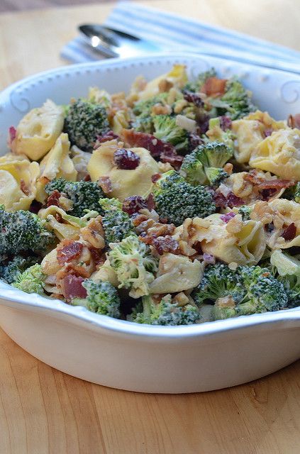 Tortellini Broccoli Salad | 50+ Christmas Side Dish Ideas | Stay At Home Mum