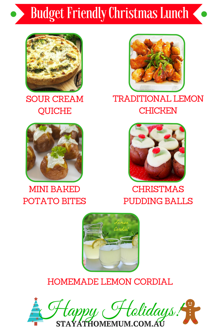 10 Complete Christmas Dinner Menus | Stay At Home Mum