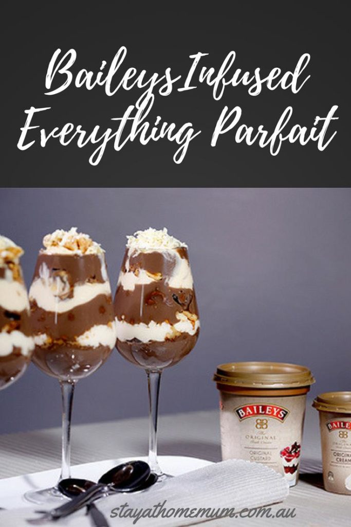 Baileys Infused Chocolate Parfaits | Stay at Home Mum