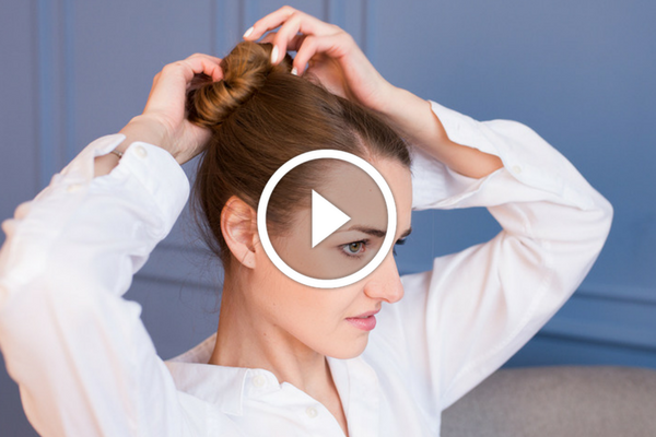 WATCH: 3 Pretty Hair Buns You Can Do In Less Than 10 Minutes
