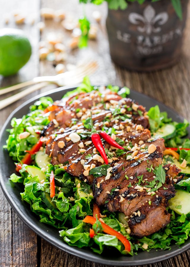 Easy Thai Steak Salad | Stay At Home Mum
