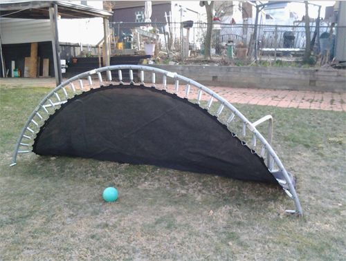 How to Repurpose a Trampoline | Stay at Home Mum