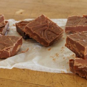 Slow Cooker Chocolate Fudge (Only 2 Ingredients!)