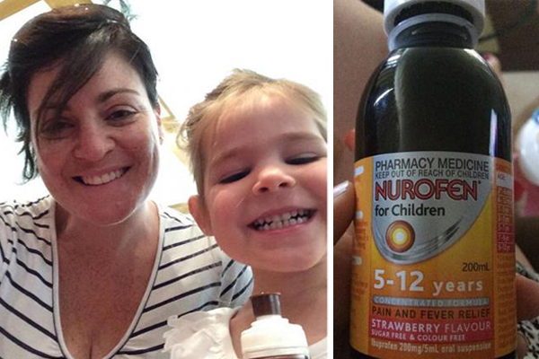 Mum Warns After Daughter Felt Burning Sensation After Taking Nurofen For Children