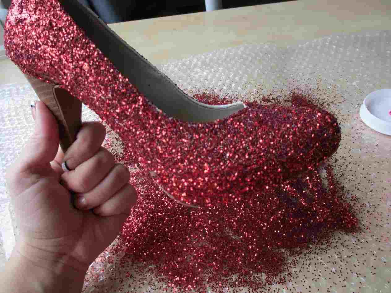 rhinestone heels sparkle shoes rhasparklylifeformecom custom Diy Glitter Heels order black and gold rhinestone heels sparkle glitter shoes | Stay at Home Mum.com.au