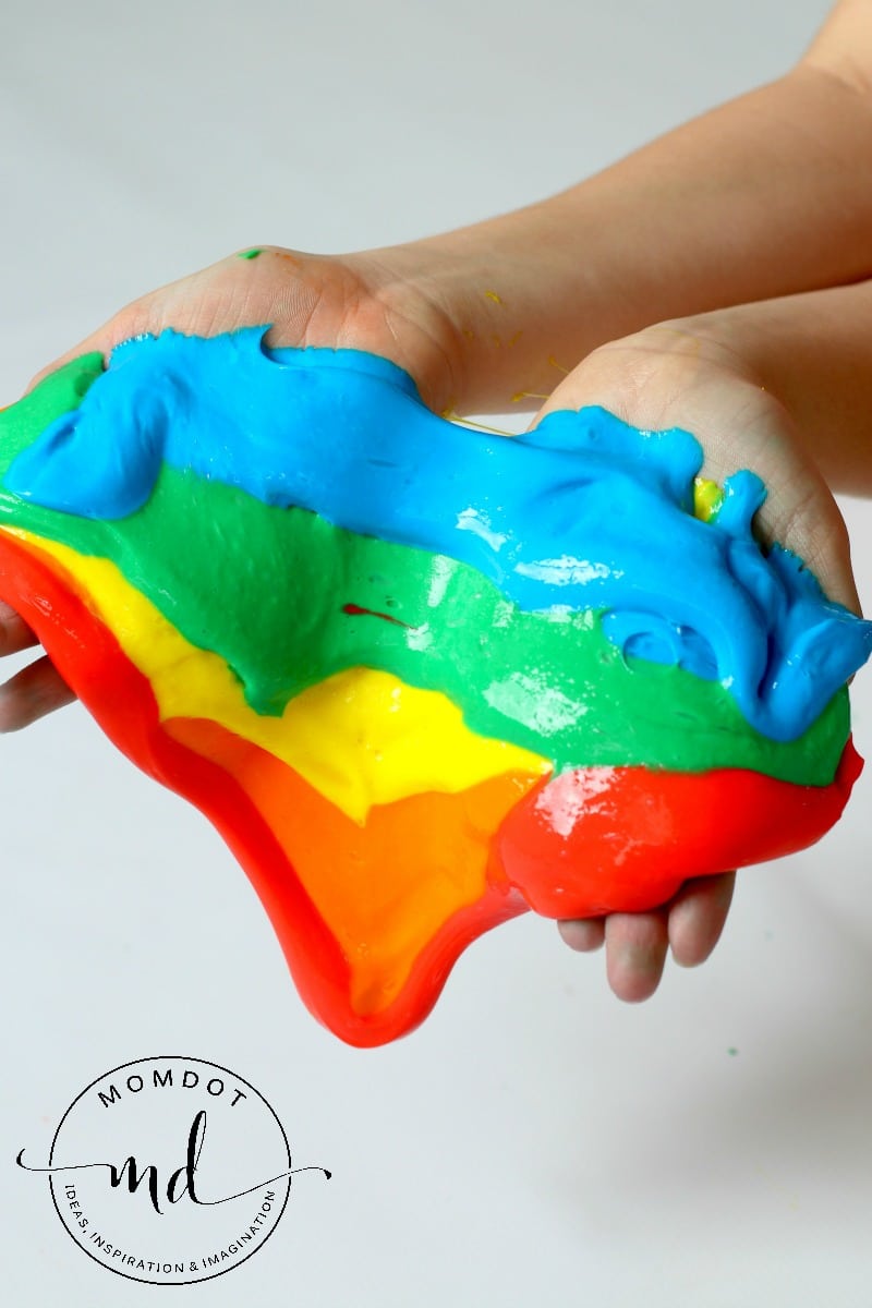 Rainbow slime | Stay At Home Mum