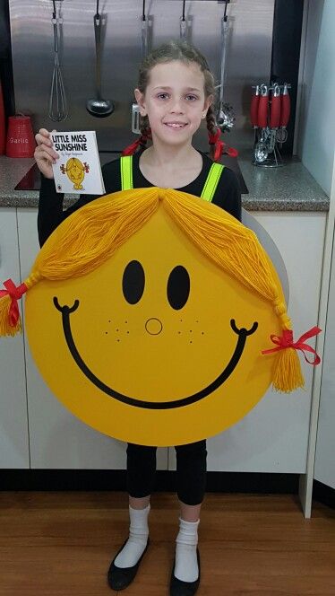 Little Miss Sunshine easy book week costumes