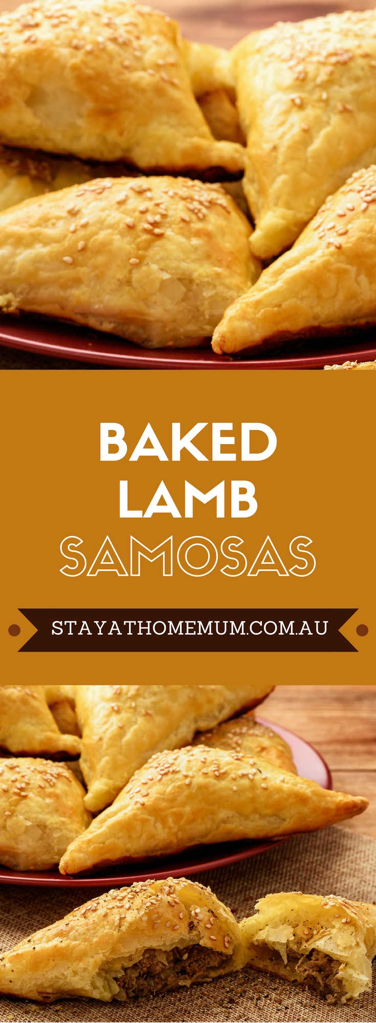 Baked Lamb Samosas-pin
