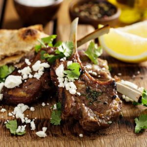 Herbed Roasted Lamb Chops