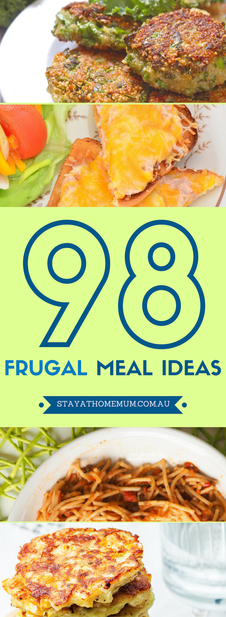 98 Frugal Meal Ideas - Stay at Home Mum