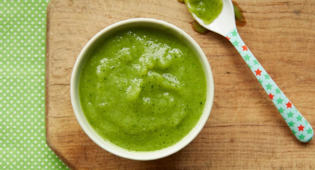 10 Easy Fruit 'n' Vegetable Purees for Baby's First Food