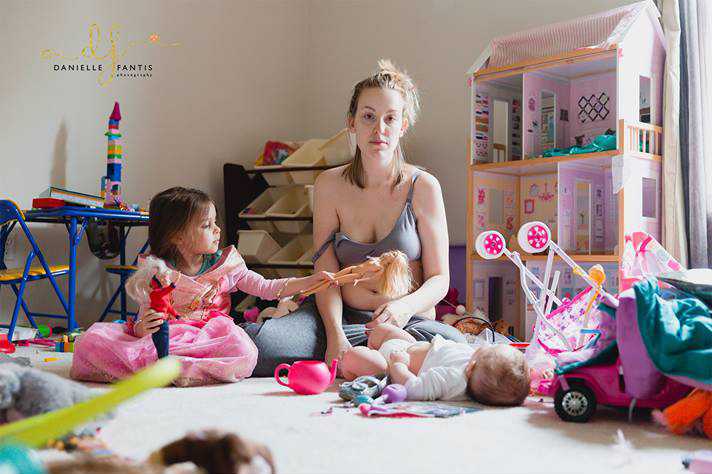 Mum Shares Photos About Post-Natal Depression That Are All-Too Real | Stay at Home Mum