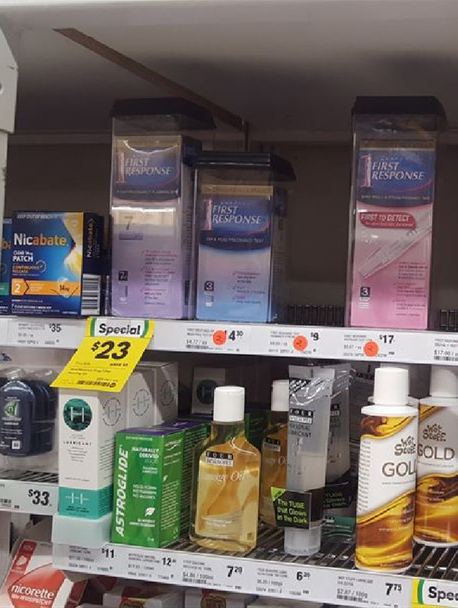 Woman Complains After Pregnancy Tests Were Placed In Security Cases In Woolworths | Stay at Home Mum