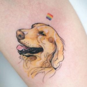 31 Beautiful Dog Tattoos To Show Your Undying Love