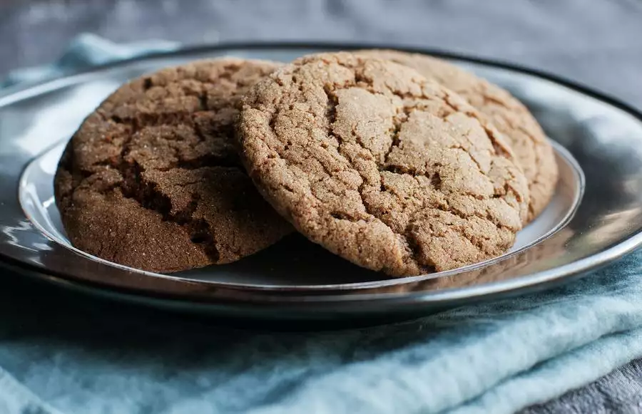 Old School Ginger Snap Biscuits