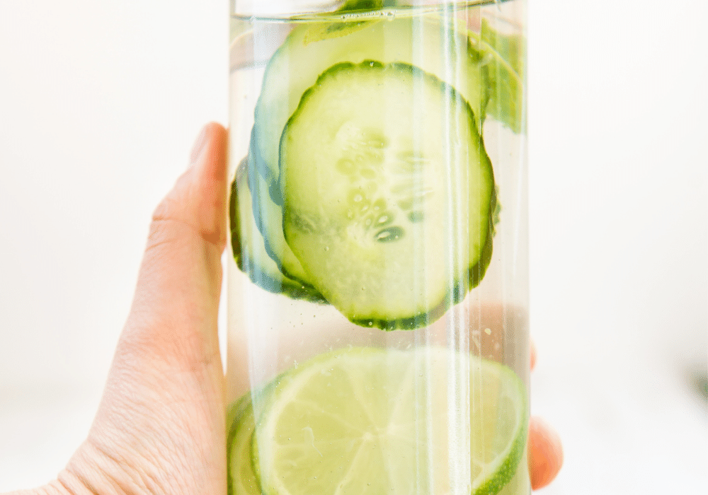 Cucumber and Mint Sports Water