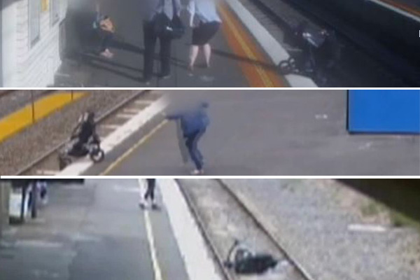 Metro Trains Warns Parents As Footage Of Prams Rolling Onto Train Tracks Released